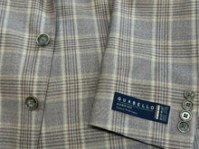 Tony The Tailor Tan/Plum Plaid Jacket