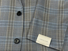 Corneliani Blue/Taupe Plaid Jacket