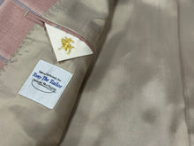 Hart Schaffner Marx Coral/Blue Windowpane Jacket