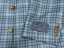 Tony The Tailor Seafoam/Blue Check Jacket