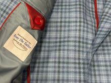 Tony The Tailor Seafoam/Blue Check Jacket