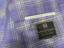 Black Label Lilac/Gold Plaid Jacket