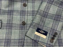 Hart Schaffner Marx Seafoam/Navy Plaid Jacket