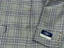 Hart Schaffner Marx Grey/Lavender Plaid Jacket