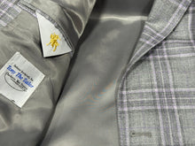 Hart Schaffner Marx Grey/Lavender Plaid Jacket