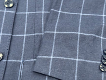 Tony The Tailor Navy/Sky Windowpane Jacket