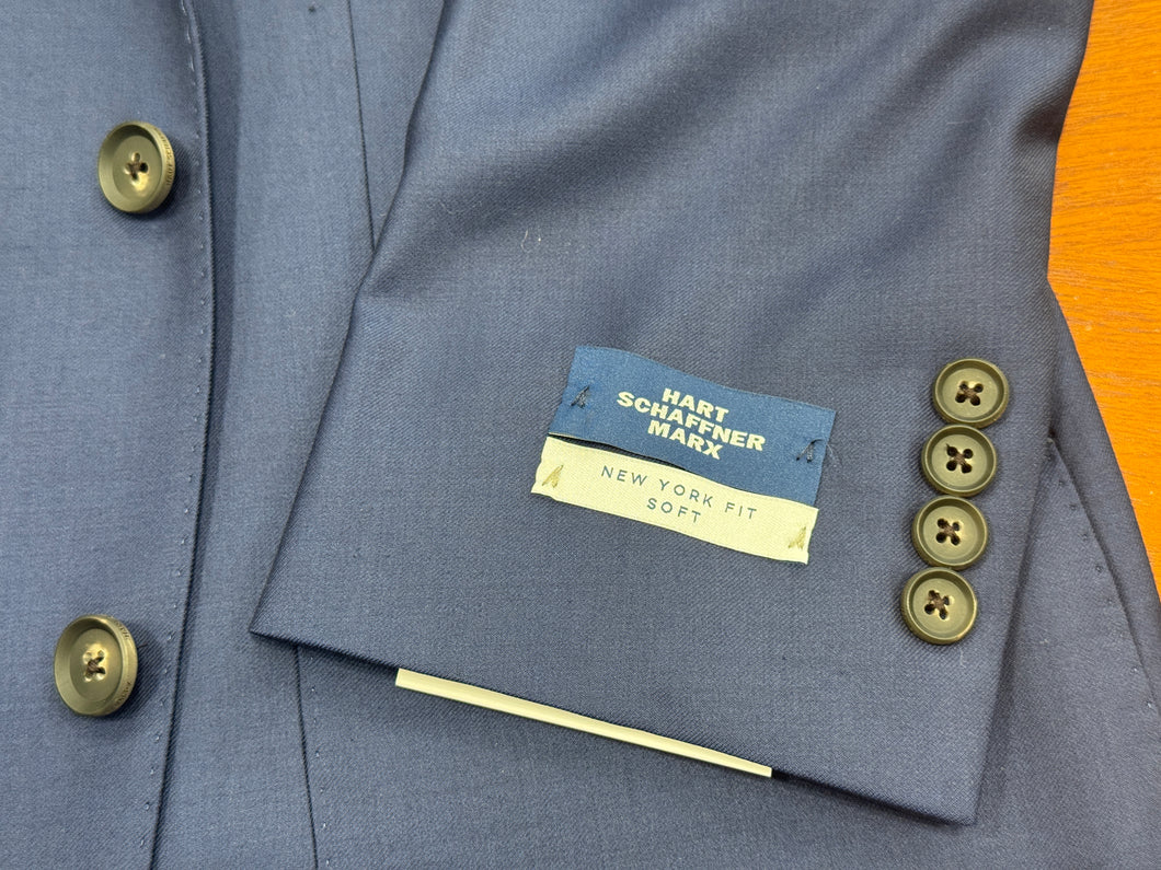 Hart Schaffner Marx 160s Luxury Navy Blazer