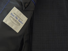 DKNY Slim Fit Navy Check Suit