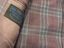 Tony's Capsule Collection Eggplant/Blue Plaid Jacket
