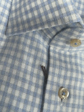 Hagen Sky Gingham Check Shirt