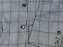 Tony's Capsule Collction Periwinkle Windowpane Jacket