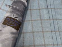 Tony's Capsule Collction Periwinkle Windowpane Jacket