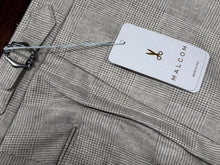 Malcom Cashmere/Wool Grey Plaid Trouser