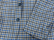 Oxxford Clothes Cocoa/Black/Blue Check Jacket