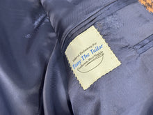 Oxxford Clothes Cocoa/Black/Blue Check Jacket
