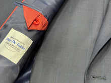 Tony The Tailor British Navy Muted Plaid Suit