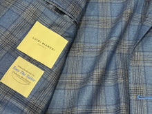 Luigi Bianchi Blue Plaid Jacket