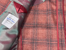 Tony The Tailor Orange/Grey Plaid Jacket
