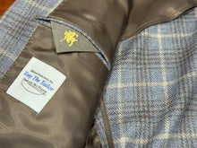 Hart Schaffner Marx Sky/Cream/Brown Plaid Jacket
