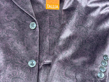 Tallia Blackberry Paisley Jacket