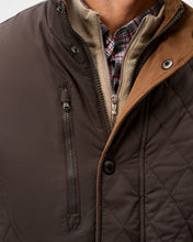 Johnnie-O Juno Cocoa Quilted Jacket