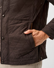 Johnnie-O Juno Cocoa Quilted Jacket