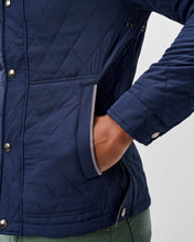 Johnnie-O Juno Navy Quilted Jacket