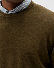 Johnnie-O Ronald Mallard Merino Crewneck