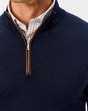 Johnnie-O Raynor Navy Merino 1/4 Zip