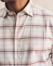 Johnnie-O Top Shelf Palisades Cork Plaid  Button Up