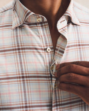 Johnnie-O Top Shelf Palisades Cork Plaid  Button Up