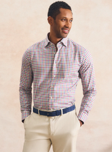 Johnnie-O Top Shelf Ripple Merced Check Button Up