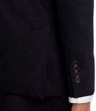 Hart Schaffner Marx Merino Knit Navy Travel Blazer