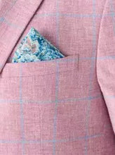 Tallia Pink/Sky Windowpane Jacket