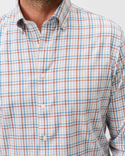 Johnnie-O Redwood Check Performance Button Up