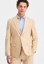 Hilfiger Tan Linen Blend Suit