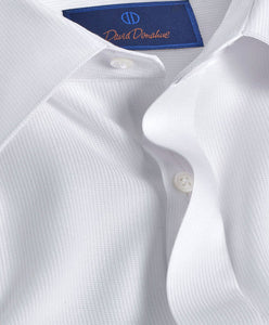 david donahue slim fit dress shirts David Donahue Check Dress Shirt Slim Fit main image 0