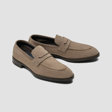 DiBianco Tombolo Taupe Suede Loafer