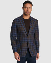 Tallia Brown/Blue Check Jacket