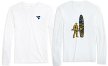 Johnnie-O TTT EXCLUSIVE WVU Surfer Mountaineer L/S T-Shirt