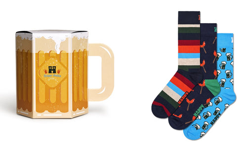 Happy Socks 3-Pack Beer & Wurst Socks