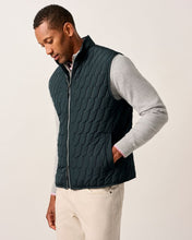 Johnnie-O Belfry Black Puffer Vest