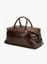 Moore & Giles Benedict Weekend Bag Brompton Brown