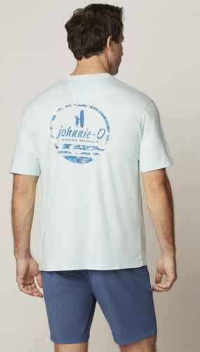 Johnnie-O Blue Hawaiian T-Shirt