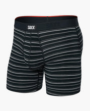 SAXX Vibra Xtra Soft Comfort Boxer Black Coastal Stripe