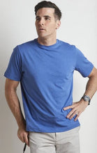 Left Coast Tee  Melange Crew Neck Tee Shirt