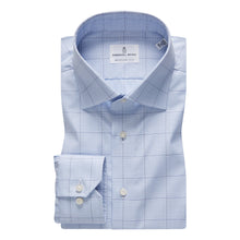 Emanuel Berg Blue Plaid Shirt