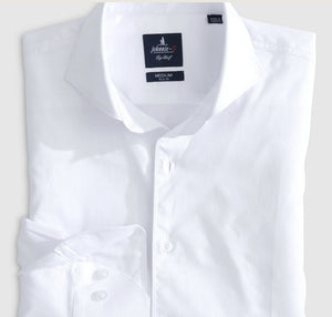 Johnnie-O Top Shelf Boswell White Shirt