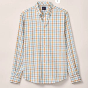 Johnnie-O Callum Maliblu Big & Tall Performance Button Up