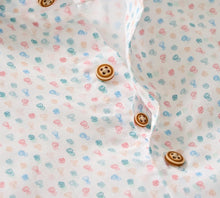 Johnnie-O Cash Bar Linen Blend Short Sleeve Button Up